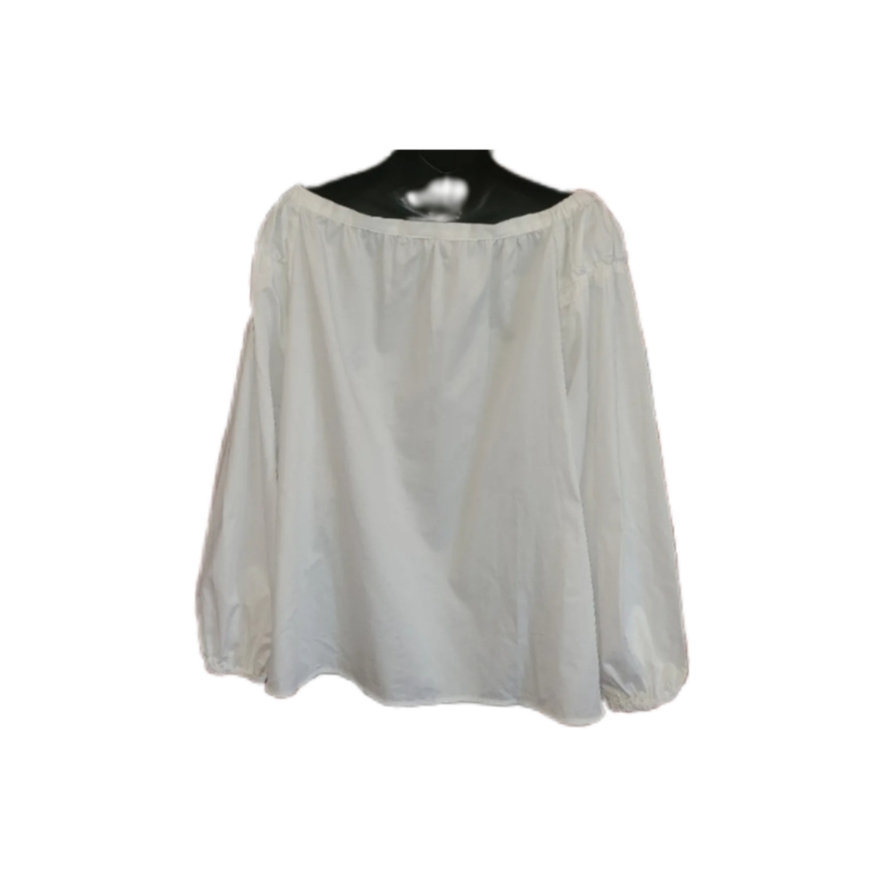 GOLD HAWK "SUMMER WHITE" OFF SHOULDER BLOUSE - Picture 3 of 4